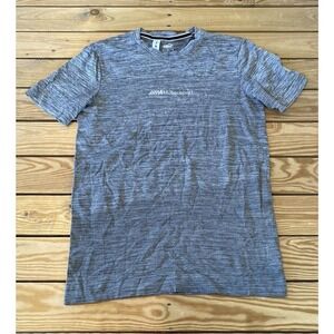 Puma BMW Motorsports Men’s Gray Short Sleeve Athletic Shirt Size Medium